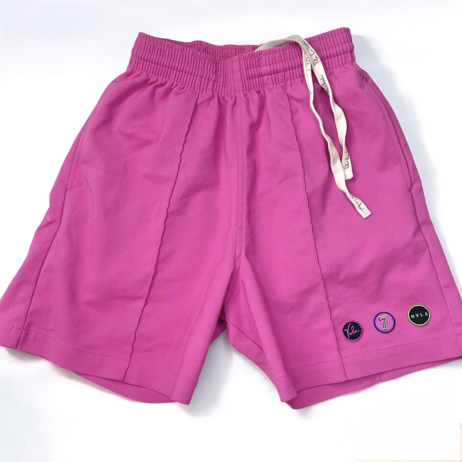 Valas Los Angeles Mvla Collab Bowler Shorts Xs-S Jacquard Pocket Logo Made In La